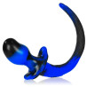 Oxballs Plug Queue Puppy Tail Beagle 9.5 x 5 cm Bleu